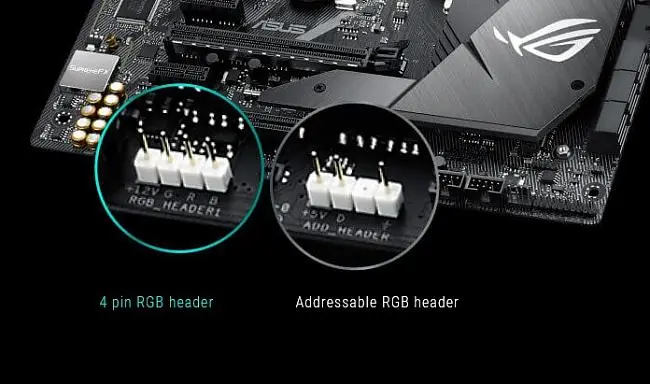 Motherboard RGB header